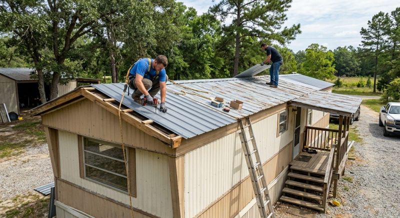 Pole Barn Roof Repair in Seaford, DE