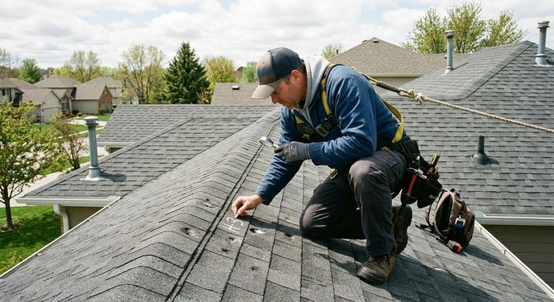 Roof Damage Inspection in Frankford, DE