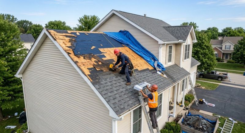 Roof Damage Restoration in Harbeson, DE