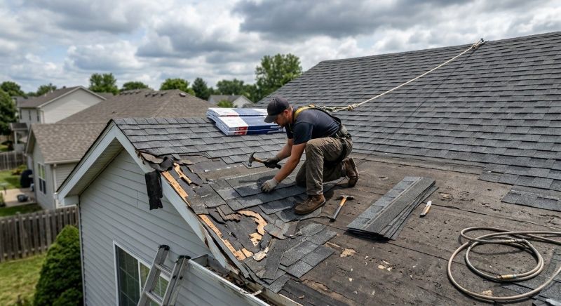 Roof Damage Restoration in Milford, DE