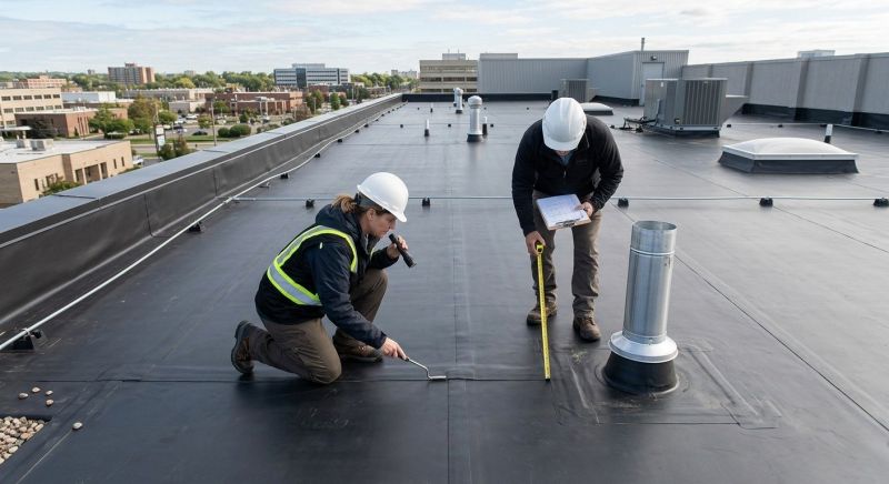 Rubber Roof Inspection in Sussex County, DE