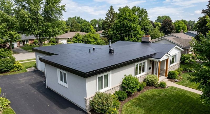 Rubber Roof Installation in Sussex County, DE