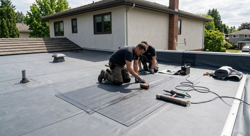 Rubber Roof Repair in Denton, MD