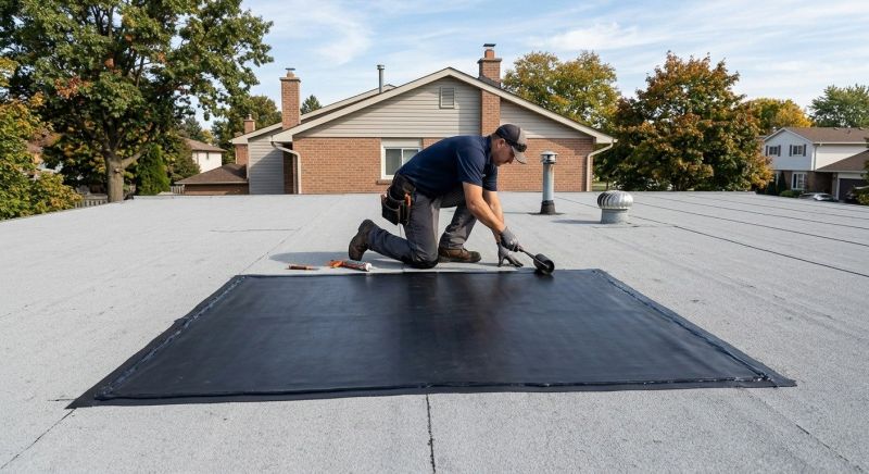 Rubber Roof Repair in Sussex County, DE