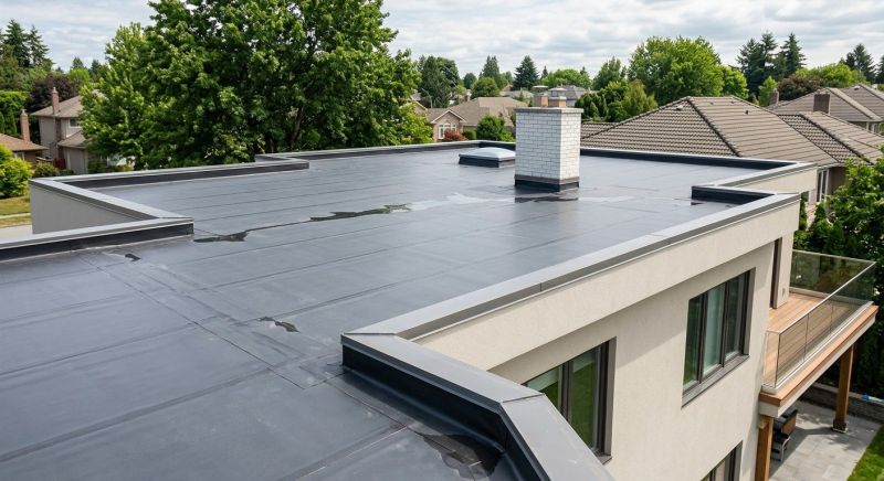 Single Ply Roof Installation in Houston, DE