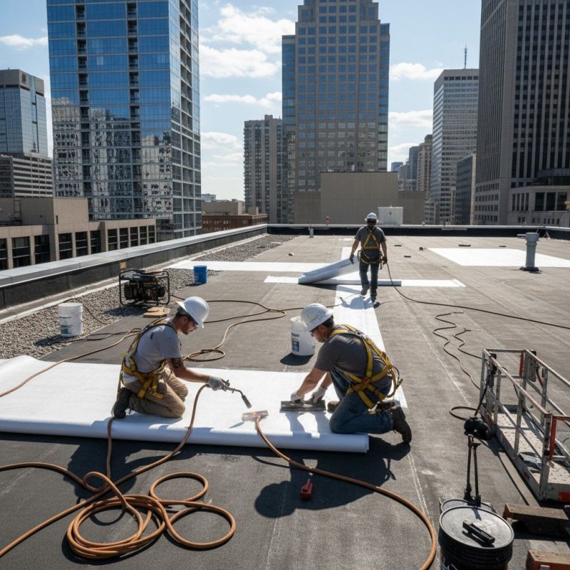 Single Ply Roof Repair in Delmar, DE