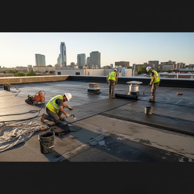 Single Ply Roof Repair in Harrington, DE