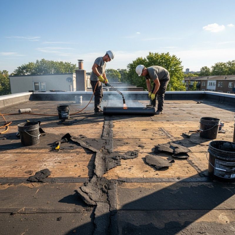 Single Ply Roof Repair in Laurel, DE