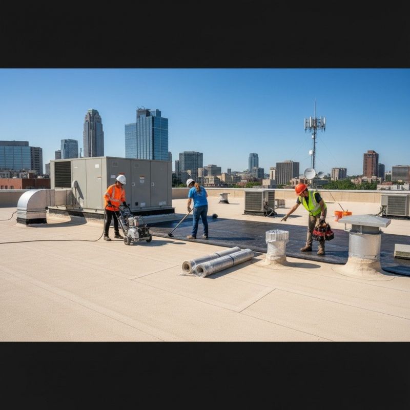 Single Ply Roof Repair in Salisbury, MD
