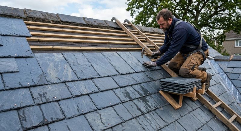 Slate Roof Construction in Lewes, DE