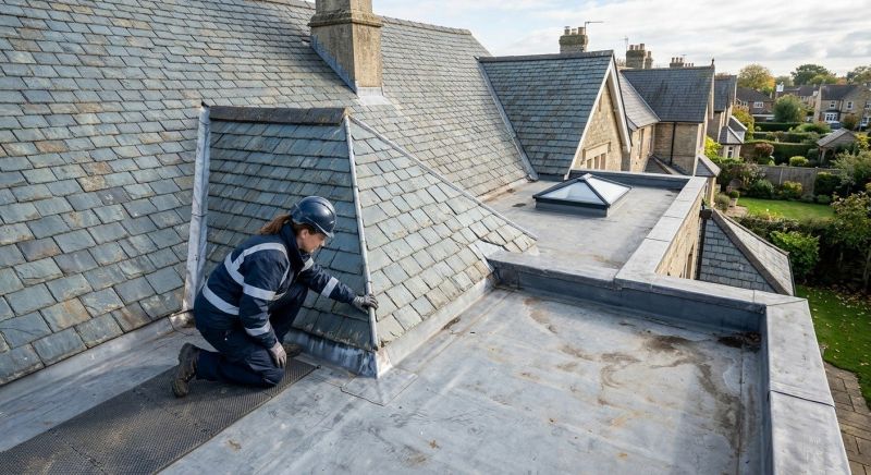 Slate Roof Inspection in Sussex County, DE