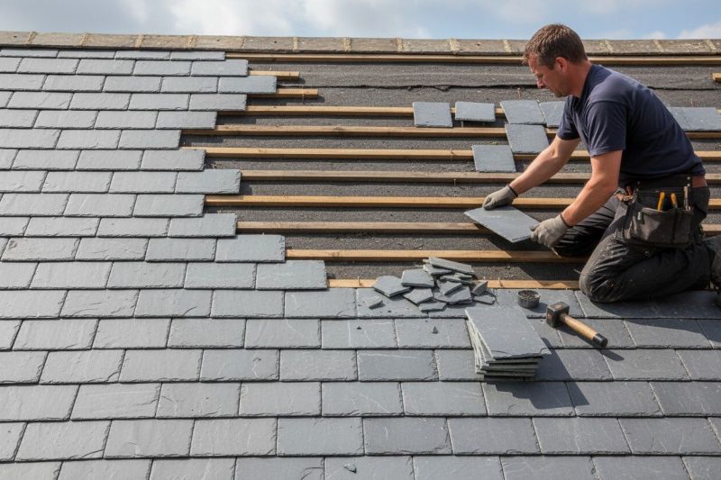 Slate Roof Repair in Denton, MD
