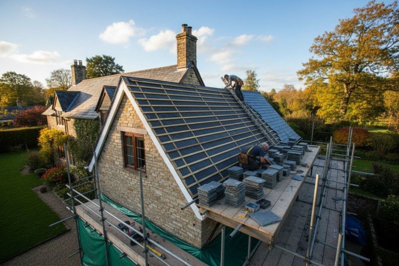 Slate Roof Replacement in Ellendale, DE