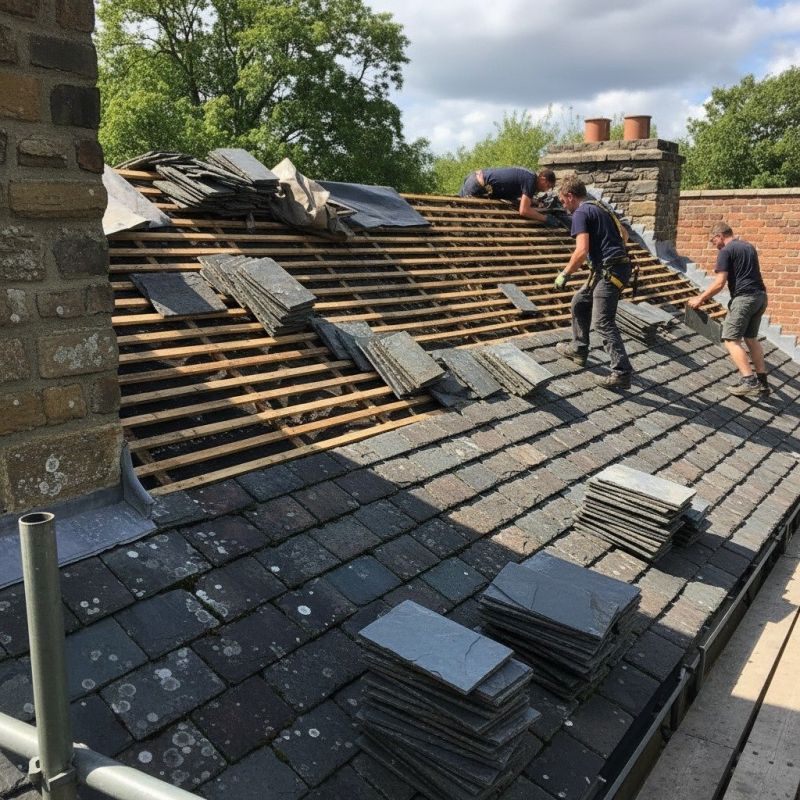 Slate Roof Replacement in Sussex County, DE