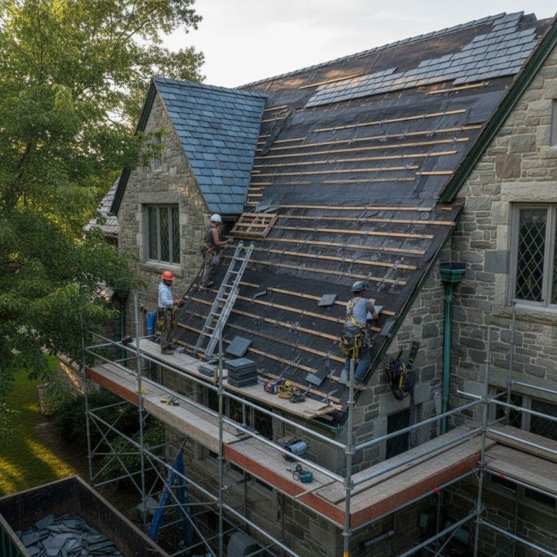 Slate Roof Replacement in Milford, DE