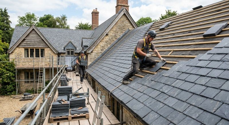 Slate Roofing Service in Sussex County, DE