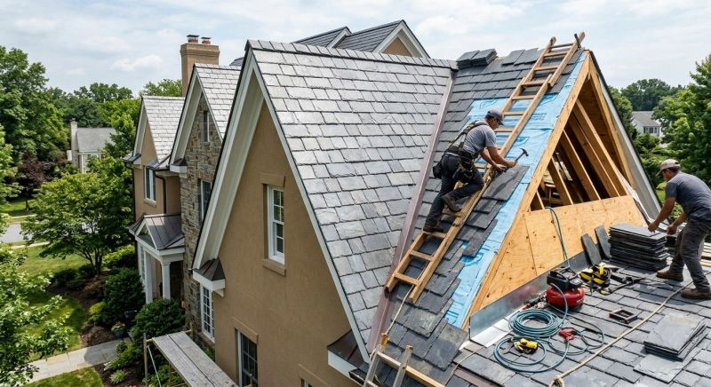 Slate Shingles Repair in Harrington, DE