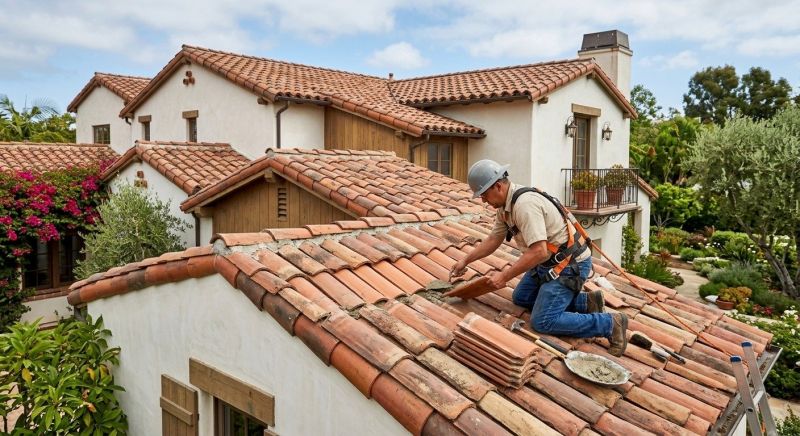 Spanish Tile Roof Repair in Sussex County, DE