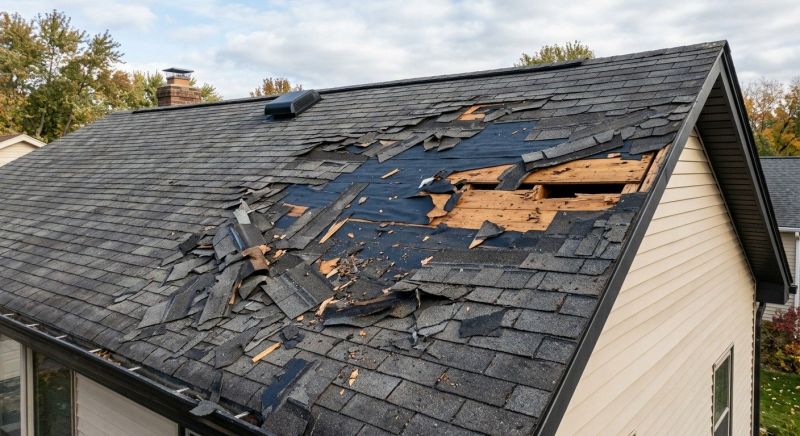 Storm Damage Roof Repair in Bridgeville, DE