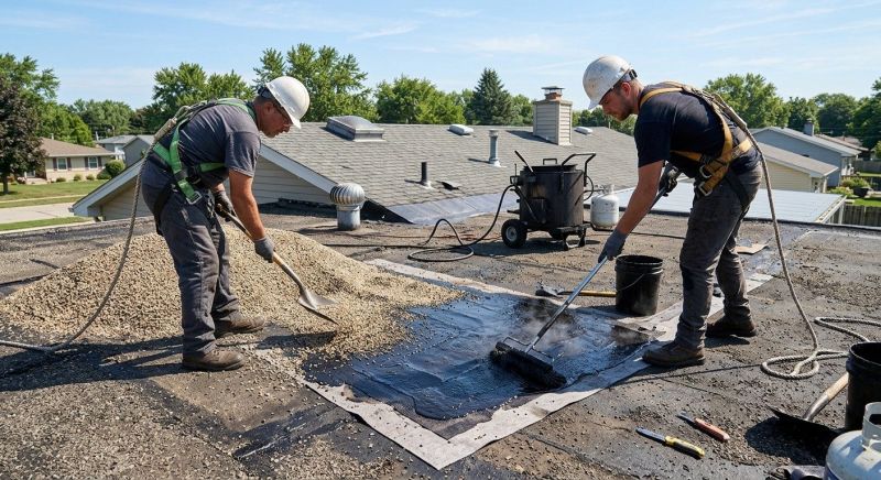 Tar And Gravel Roof Repair in Allen, MD