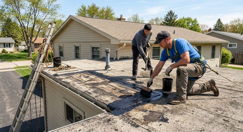 Tar And Gravel Roof Repair in Allen, MD