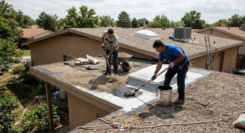 Tar And Gravel Roof Repair in Deal Island, MD