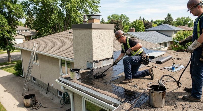 Tar And Gravel Roof Repair in Denton, MD