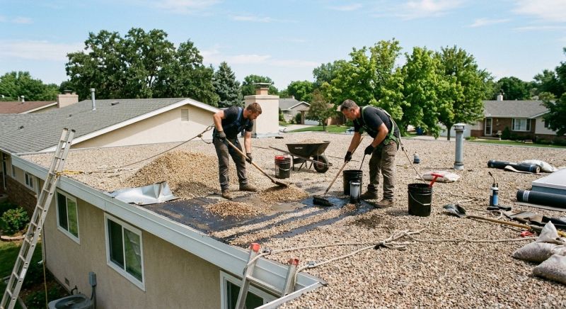 Tar And Gravel Roof Repair in Sussex County, DE