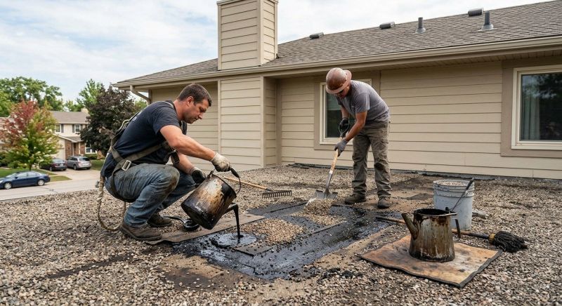 Tar And Gravel Roof Repair in Vienna, MD