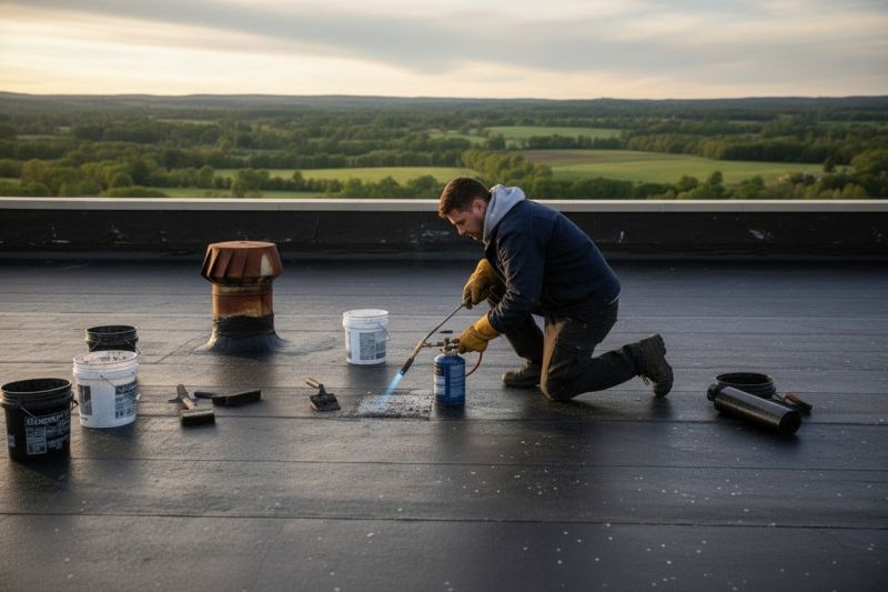 Tar Roof Repair in Greenwood, DE