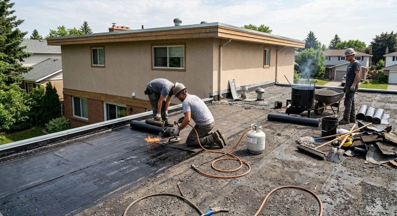Tar Roof Repair in Seaford, DE