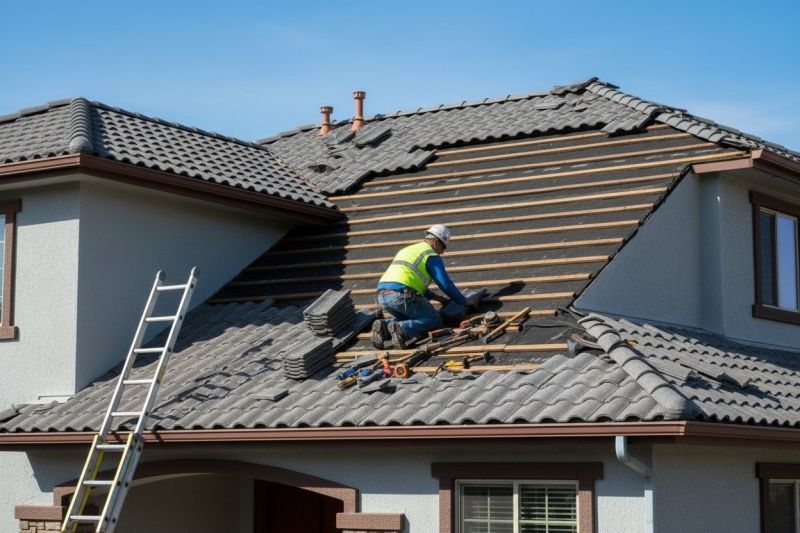 Tile Roof Repair in Milford, DE