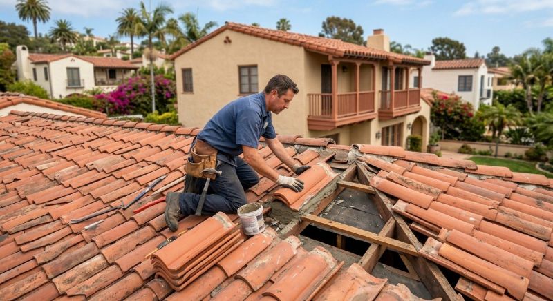 Tile Roof Repair in Parsonsburg, MD