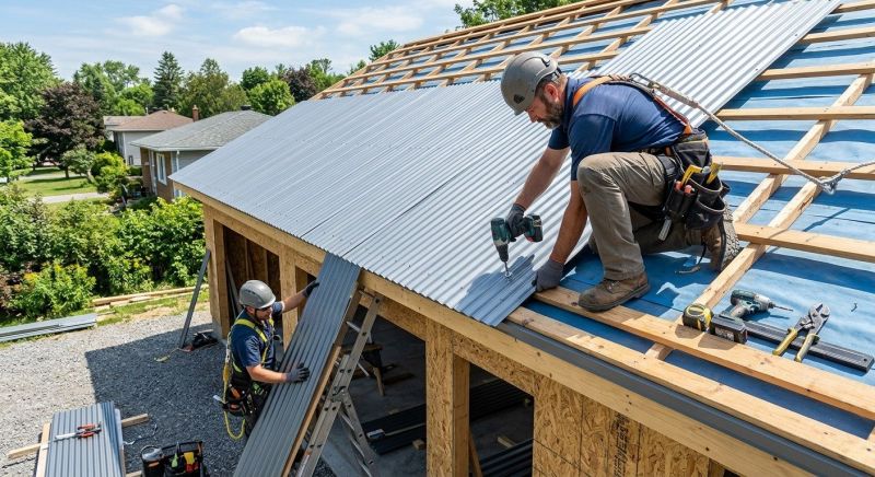 Tin Roof Installation in Allen, MD