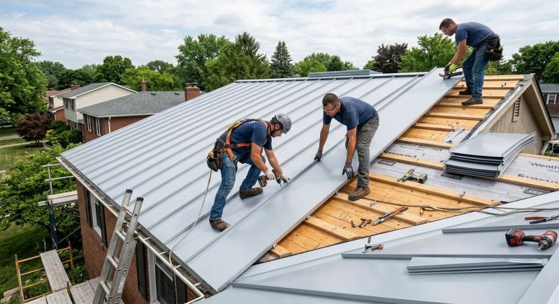 Tin Roof Installation in Seaford, DE