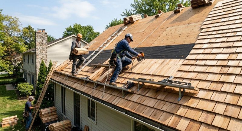 Wood Roofing Installation in Harbeson, DE