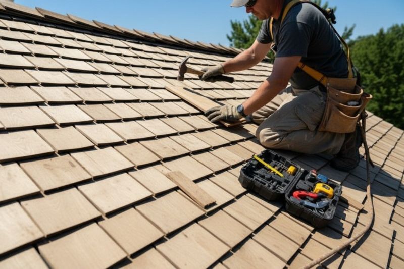 Wood Shake Roof Repair in Milford, DE