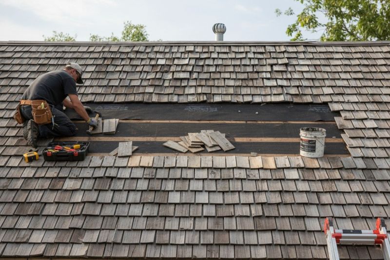 Wood Shake Roof Repair in Vienna, MD