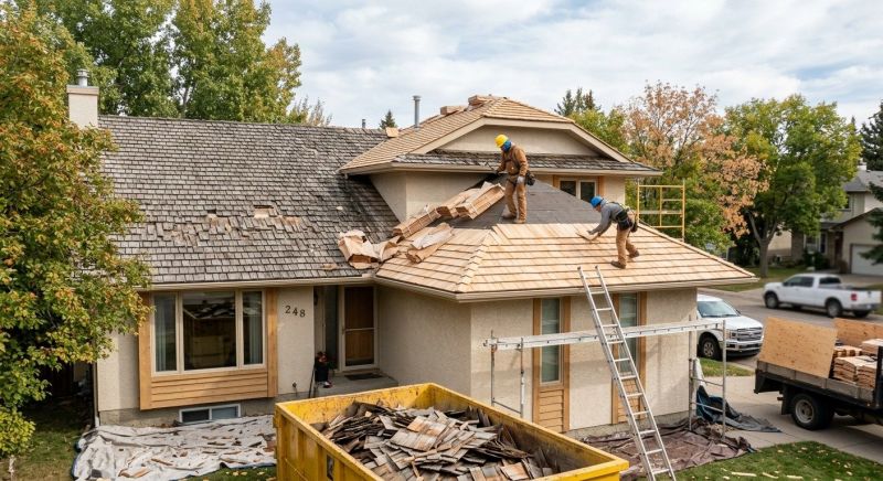 Wood Shake Roof Replacement in Frankford, DE