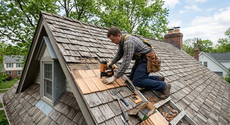 Wood Shingles Repair in Georgetown, DE