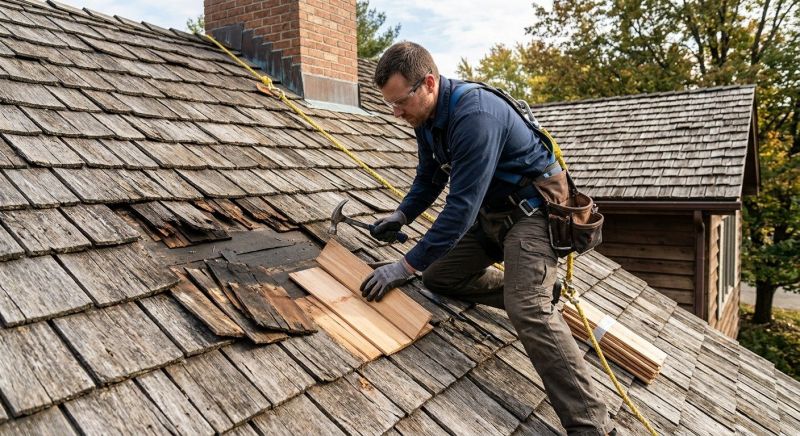 Wood Shingles Repair in Seaford, DE
